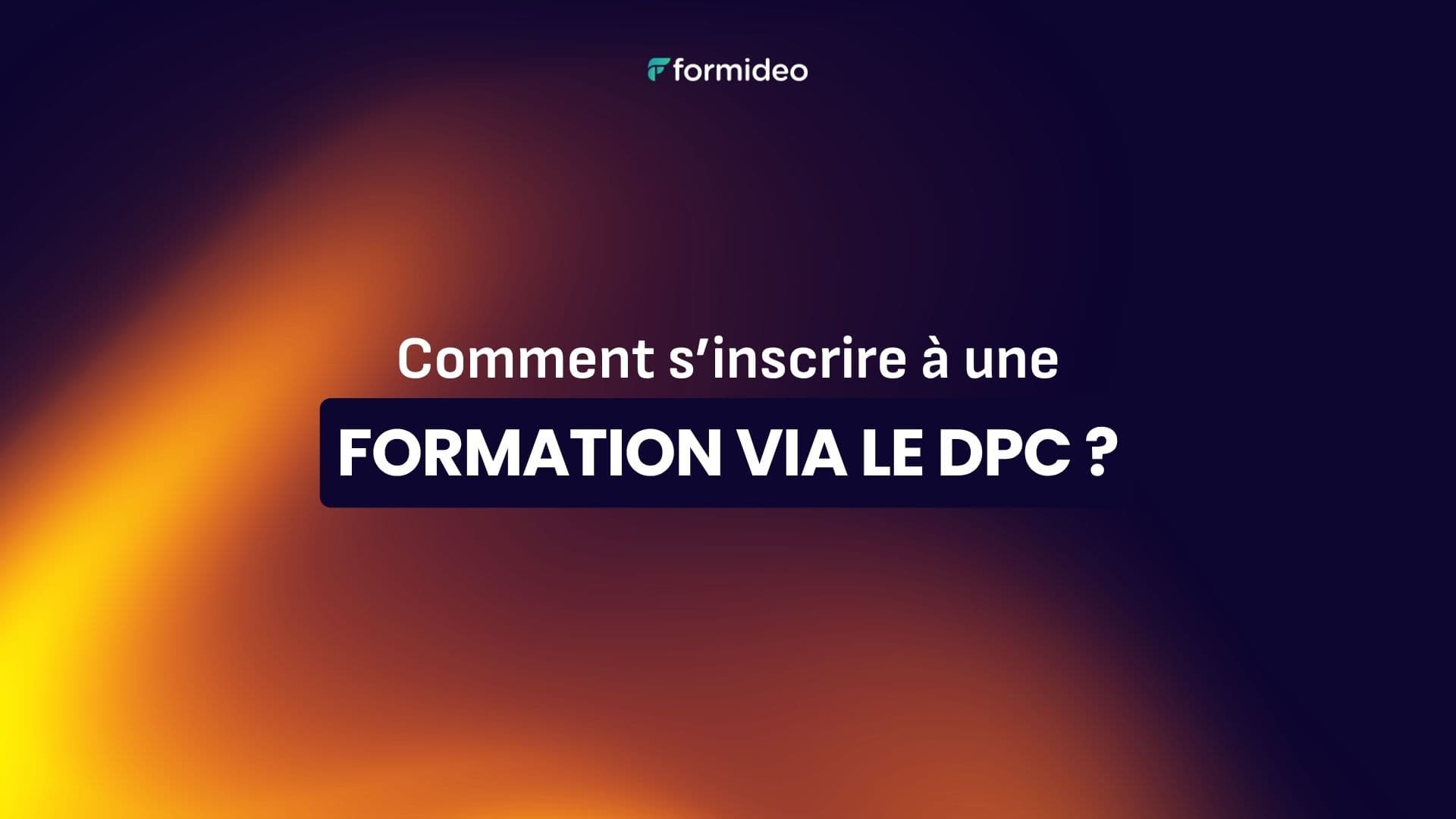Comment s'inscrire à une formation via le DPC ?