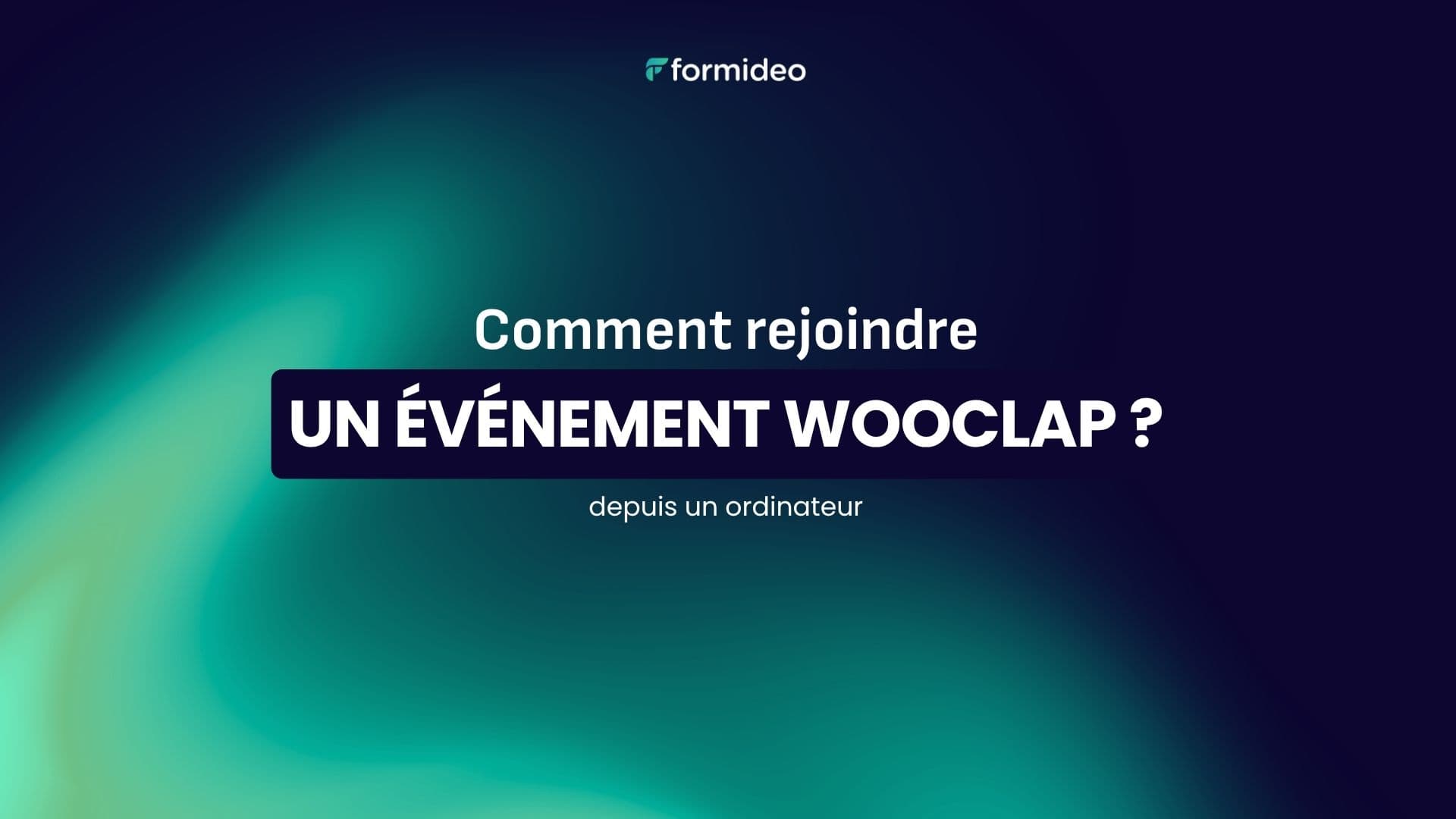 Comment rejoindre un événement Wooclap ?